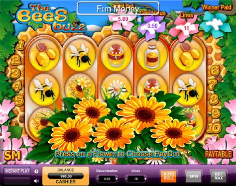 Онлайн игровой автомат The Bees Buzz